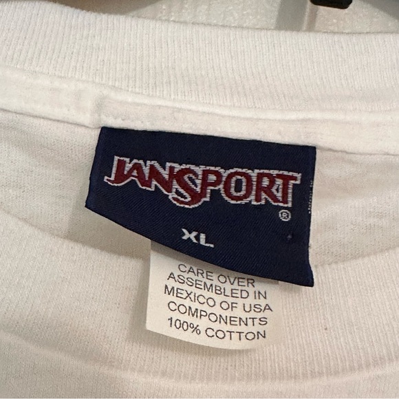 Vintage Notre Dame vs Stanford 2002 Game Day Tee T-Shirt Y2K Size XL Jansport - Picture 5 of 6